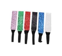 Healvian 6 pezzi Fasce per con Paillettes Elastiche Colorate Cerchietti Brillanti Sparkly per Donne e Ragazze Accessori Moda per Feste e Cosplay Colori Casuali Colore Colore Casuale