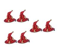 Healvian 6 Pezzi Fermagli Halloween Cappello Stregato Piccoli Fermagli Accessori per Adulti Clip Resistenti e Decorativi