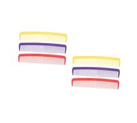 Healvian 6 Pezzi Pettini per Clown Accessori Cosplay per Feste per Halloween e Spettacoli Design Oversize per Acconciature Stravaganti
