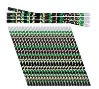 Healvian 60 Matite Mimetiche in Legno e Insegnanti, Set da 60 Pezzi per Ritorno a Scuola, Matite da Scrittura e Disegno a Tema Bosco per Scuola e Attività Didattiche