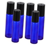 Healvian 6pezzi Bottiglie Roller Sfera Inossidabile Dispenser Ricaricabile Per Oli Essenziali e Crema Viaggio Elegante e Pratico
