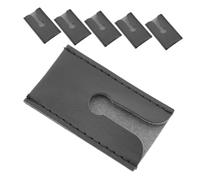 Healvian 6pezzi Custodia da Viaggio per Testine di Rasoio Accessori per Rasoi da Uomo Custodia Farfalla per Riporre Rasoio Copri-testina in Similpelle Protezione di Sicurezza