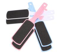 Healvian 6pezzi Raspini Per Piedi Ergonomici Strumenti Per Pedicure Doppia Faccia Per Rimuovere Morta e Calli Manicure Per Cura Dei Piedi Colori Pastello