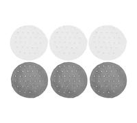 Healvian 6pezzi Retine Per Capelli Con Strass Invisibili Per Ballerine e Ginnaste Copri Chignon Decorativo Per Ragazze e Donne Artiste