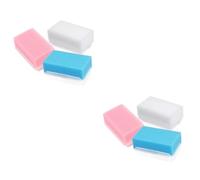 Healvian 6pezzi Spazzole Da Bagno Per Spugne Sensory Per Lavaggio Corpo Massaggio e Gioco Tattile Accessori Pratici e Portatili Per Sviluppo Sensoriale e Igiene