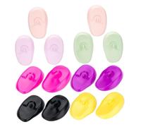 Healvian 7paia Cuffie Antirumore per Tinture per Capelli Copriorecchie in Silicone Riutilizzabili Protezione da Calore e Chimica Adatte per Saloni e Uso Domestico Comfort e Sostenibilità