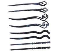 Healvian 8pezzi Bacchette per Capelli Cinesi di Fermagli per Capelli Accessori per Styling dei Forcine per Antiche per Matrimoni e Banchetti