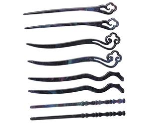Healvian 8pezzi Bacchette per Capelli Cinesi di Fermagli per Capelli Accessori per Styling dei Forcine per Antiche per Matrimoni e Banchetti
