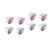 Healvian 8pezzi Cerotti Gel Per Occhi Forma Di Cuore Riutilizzabili e Refrigerabili Per Sollievo Da Affaticamento e Occhiaie Trattamento Gel Per Occhi Stanchi e Borse
