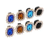 Healvian 8pezzi Fibbie Per Scarpe Retrò Ciondoli Scintillanti Accessori Decorativi Per Lacci Delle Scarpe Per Da Ginnastica e Casual