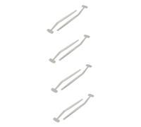 Healvian 8pezzi Raschietti Per Lingua Inossidabile Pulizia Della Lingua Rimuove Alitosi e Residui Design Portatile Sospensione Per Uso Quotidiano Casa