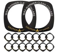 Healvian Accessorio per Macchina per Cera 50 Pezzi, Tappetini di Carta Antimacchia per Scaldacera Depilatoria, Protezione Anti-goccia per Kit Ceretta Donna, Resistente e Facile