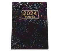 Healvian Agenda Tascabile Mensile 2024 per Donna Quaderno Multifunzione A7 Portatile Organizer per Ufficio Casa e Studio Planner per Appunti e Pianificazione Quotidiana