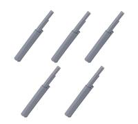 Healvian Ammortizzatori per Mobile e Cassetto 5 Pezzi di Apertura a Sfioramento ABS senza Maniglia per Armadi Bagno e Scuola