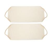 Healvian Asciugamano Portatile Per Doccia Multifunzionale Esfoliante Per La Pulizia Profonda Della Schiena Beige