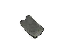 Healvian asse cercatore di vene strumenti per il viso raschietto per il viso strumento di massaggio strumenti di guasha piatto raschiante portatile massaggiatore tradizionale Black