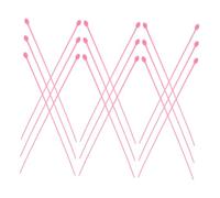 Healvian Bigodini per Chioma 30 Pezzi, Perni per Permanente in Plastica Pp Rosa, Accessori per Parrucchieri Design Anti-segni per Styling Chioma senza Tracce, Strumenti Professionali