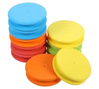 Healvian Bobine di Schiuma Eva Colorate per Lenza da Pesca Set da 10 Pezzi Accessori per Avvolgimento Lenze Supporti per Canne da Pesca