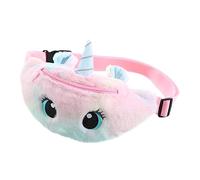 Healvian Borsa Di Peluche Da Cartone Animato Borsa a Tracolla Fanny Carino in Peluche Colorato