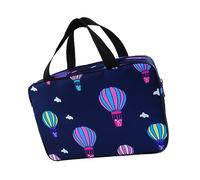 Healvian Borsa Doccia Portatile con Multifunzione per Shampoo e Toilette e Capiente Adatta per Viaggi Fitness e Blu