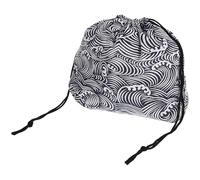 Healvian Borsa per Pranzo in Stile Giapponese Leggera e Portatile, Sacchetto Coulisse lo Shopping e Conservazione di Piccoli Oggetti