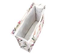 Healvian Borsa Porta Uncinetti Manico in Legno Contenitore per Aghi da Tessitura Resistente e Riutilizzabile Custodia Semplice per Utensili da Lavoro a Maglia per Organizzare Strumenti