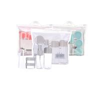 Healvian Bottiglie Spray Vuote per Viaggio Emulsione e Lozione Contenitori Riutilizzabili Compatti e Portatili con Nebulizzatore Accessori da Viaggio per Donna Colori Casual Colore Casuale