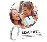 Healvian Bracciale Vintage in Chic con Incisioni Buddiste Design e Resistente per