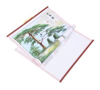 Healvian Calendario Cinese da Parete 2026 Strappabile Pergamena Decorativa dello Zodiaco del Cavallo Calendario Sospeso per Ufficio e Casa del Capodanno Lunare