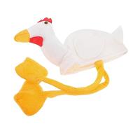 Healvian cappello animale peluche adulti cappello costume da pollo galline copricapo di tacchino ragazzo copricapo da pulcino cappello da pulcino cappello di tacchino tessuto