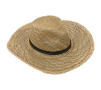 Healvian Cappello da Uomo per la Protezione Solare Cappelli a Secchiello Uomini Paglia Largo Cappello Sole Capello per Sole Cappello Estivo Berretto da Spiaggia per Uomo Cannuccia