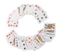 Healvian Carte da Gioco Tattili in Braille per Non Vedenti e Ipovedenti, Grandi Dimensioni Ergonomiche per Giochi di Famiglia e Apprendimento Braille, Ausilio Inclusivo per Colore Casuale