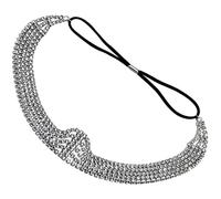 Healvian Catena Per Da Donna Fascia Per Con Strass Accessorio Alla Moda Per Copricapo