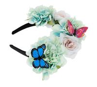 Healvian Cerchiamo Un Titolo Che Rispetti Tutte Le Linee Guida Fornite La Proposta Cerchietto Decorativo Con Farfalla e Fiori Simulati Headband Cosplay Elegante Per Feste e Matrimonio