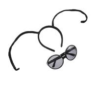Healvian Cerchietto Antenna Farfalla Ant Insetto in Plastica e Tessuto, Accessorio Cosplay Unico e Non Facile da Cadere per Feste e Halloween,