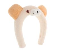 Healvian Cerchietto Orecchie Cane Peluche Morbido per Donna Accessorio Divertente e Versatile per Festival e Feste Fascia Unica e Confortevole