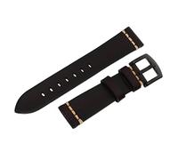 Healvian Cinturino Per La Pelle Di Mucca Cinturino Dell'orologio Banda D'oro Per Uomo Cinturini Per Orologi Spillo Fibbia Dell'orologio Guarda Cinghie Brown Pelle Bovina