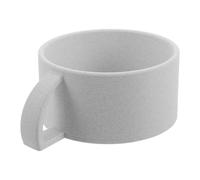 Healvian Ciotola da Barba con Manico per Schiuma Avanzata Tazza Bocca Larga per Sapone da Rasatura Uomo Facile da Pulire e Adatta e Schiume da Barba