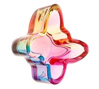 Healvian Ciotola per Unghie in Vetro a Forma di Farfalla Elegante, Contenitore Portatile per Tecniche Nail Art e Progetti Manicure Fai da Te