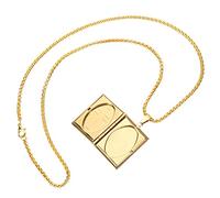 Healvian Collana Con Ciondolo Ornamentale Religioso Decorazione Per Il Collo Ciondolo Da Uomo Catena Da Collo Catene Per Uomo Acciaio Inossidabile Dorato
