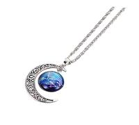 Healvian collana costellazioni ragazza collana con stella lunare collane di per le donne grazie doni Di moda perline gioielli per il collo della ragazza gioielli da collo da donna lega