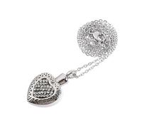 Healvian Collana Pendente per Ceneri con Diffusore Collana con Ciondolo per Speciali Perfetta per Doni e Commemorazioni