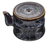 Healvian Contagocce in Ceramica per Calligrafia e Piatto per Calamaio Blu Sfumato, Accessori per Gocce D'inchiostro, Regalo per Amanti della Scrittura Artistica, Adatto per Scuola