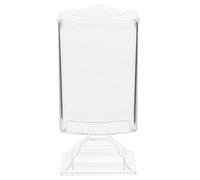 Healvian Contenitore Per Dischetti Struccanti Per Smalto Dischetti Di Cotone Dispenser Per Dischetti Per Il Trucco Supporto Alto Per Dischetti Di Cotone