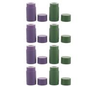 Healvian Contenitori per Deodoranti Solidi Ricaricabili 40g in Plastica 8 Pezzi per Cosmetici Fai da Te e Campeggio Dosaggio Regolabile e Chiusura Ermetica