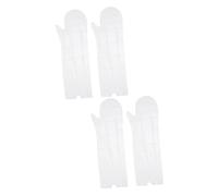 Healvian Copertina 4 Pz Bende Di Gesso Coprimani Usa e Getta Braccio Di Copertura in Ghisa Impermeabile Copertine Delle Maniche Copribraccio Per Copertura Malta