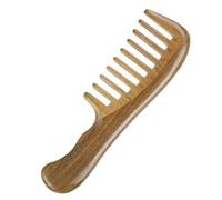 Healvian Coppia Di Pettini Per in Legno Di Sandalo A Denti Larghi E Fini Leggeri E Portatili Per Donne