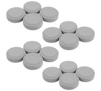 Healvian Copriruote e Stabilità Migliorata in Silicone 16 Pezzi per Valigie per Ruote da 5-6 Cm Protezione Antiscivolo per Vari Scenari di Viaggio