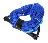 Healvian Corda per Sci Nautico a 1 Sezione Maniglia Nera, Corda Trainabile per Wakeboard e Kneeboard, Accessorio Sport Acquatici Resistente per Scivolata Stabile e Controllo Colore Casuale