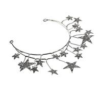 Healvian Corona Per Capelli Da Sposa Raffinata e Misteriosa Tiara Decorativa Vintage Glitter Per Compleanni Matrimoni e Feste Speciali Accessorio Chic Per Donne e Bambine